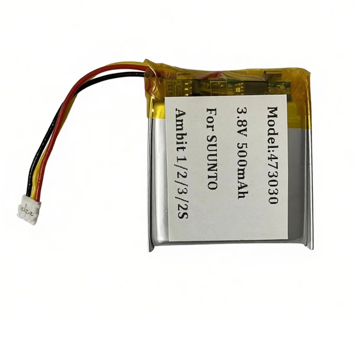 3.8V 473030 500mAh Rechargeable Li-ion Polymer lithium Battery For SUUNTO Ambit 1/2/3/2S GPS Smart Watch Phone