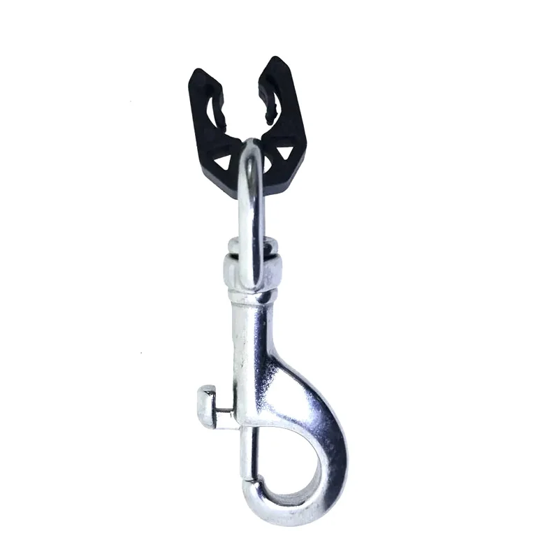 Diving Quick Release Pipe Clip Hose Holder Clip BCD Hose Second Stage Fixed Hook Pressure Gage Hanging Parts Hose Buckle