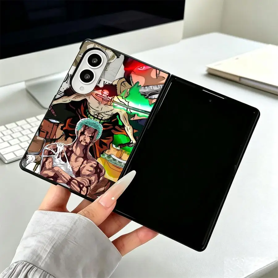 Injured Zoro Case for Samsung Galaxy Z Fold 8 ZFold Wide ZFold8 Z Fold8 Wide Luxury Phone Cover