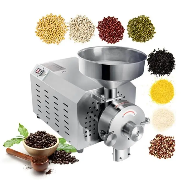 

2.2KW High Efficiency Table Commercial Flour Mill, Grains Grinder