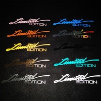 Vinyl Sticker Window Sticker Car-styling 3D LIMITED EDITION Decoration Reflective Laser Decal For Car Accessories