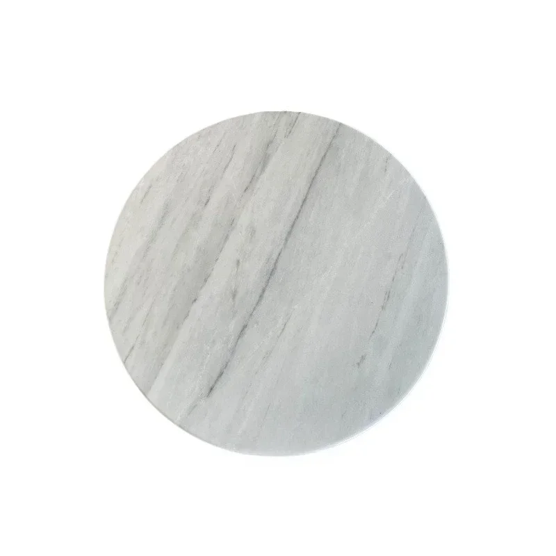 

Marble Round Dining Table, Nordic Light Luxury Round Table, Small Apartment Tea Table, Restaurant Table