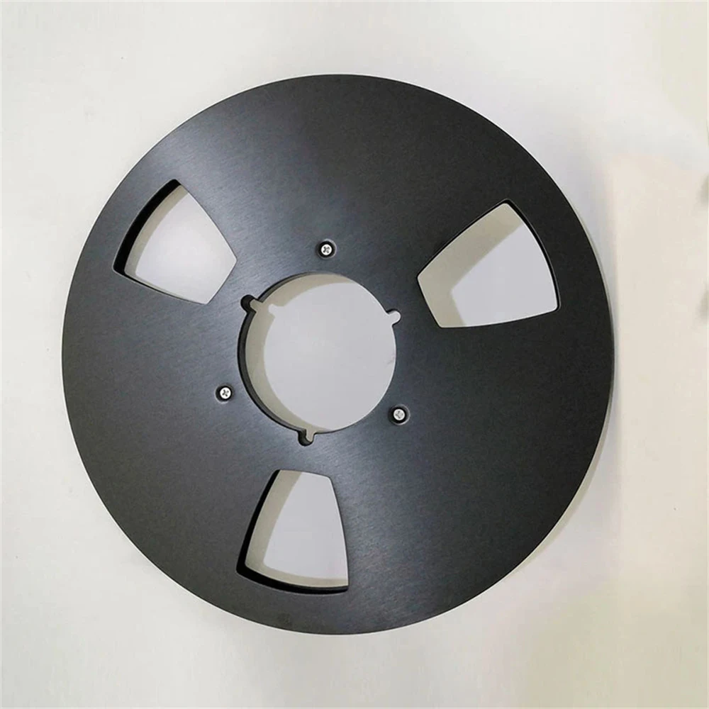 New 1/4 10 Inch Empty Tape Reel Nab Hub Reel-To-Reel Recorders Accessory Empty Aluminum Disc Opening Machine Parts
