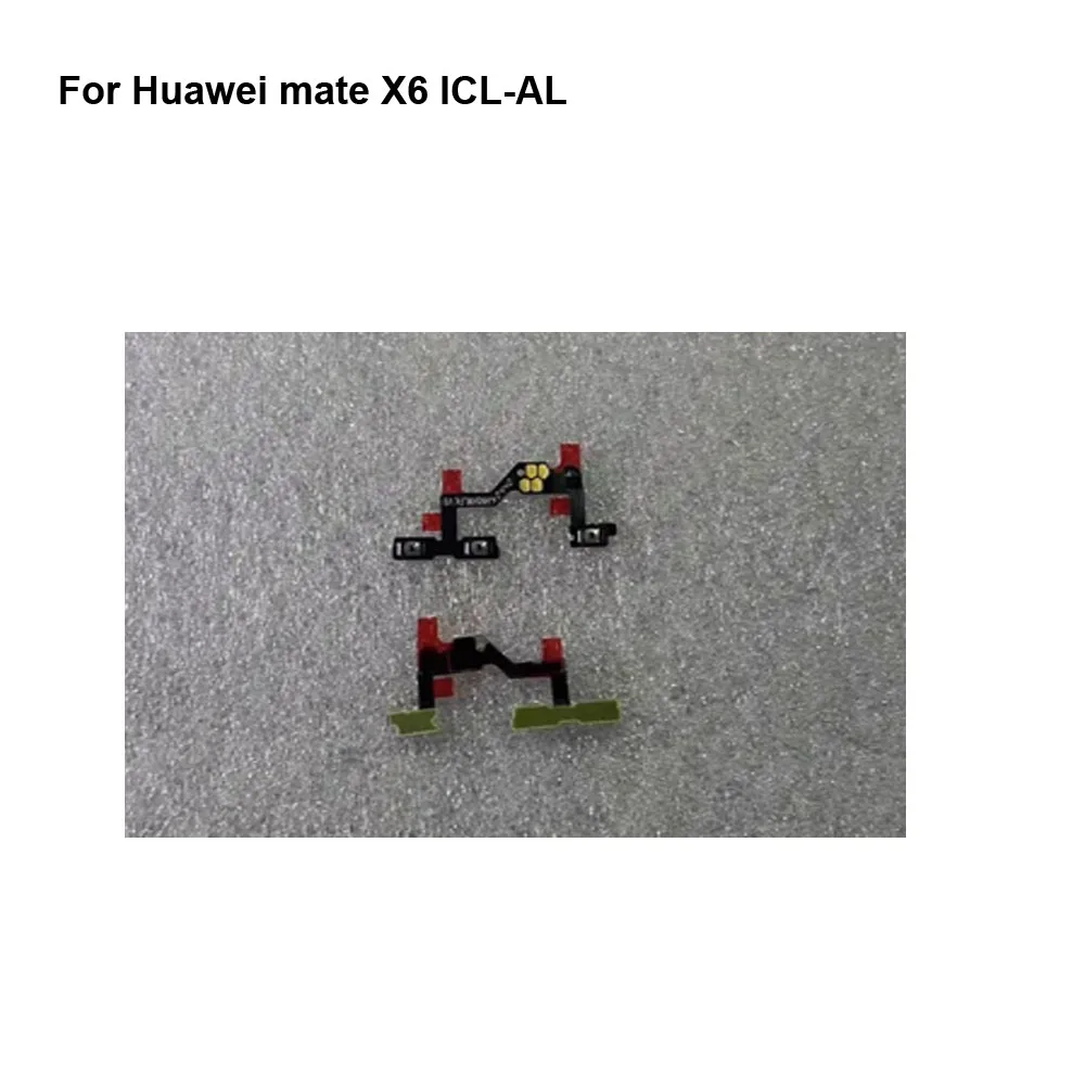 Para Huawei mate X6 ICL-AL botón de volumen de encendido Cable flexible para Huawei mate X 6 conector de encendido y apagado de volumen arriba y abajo