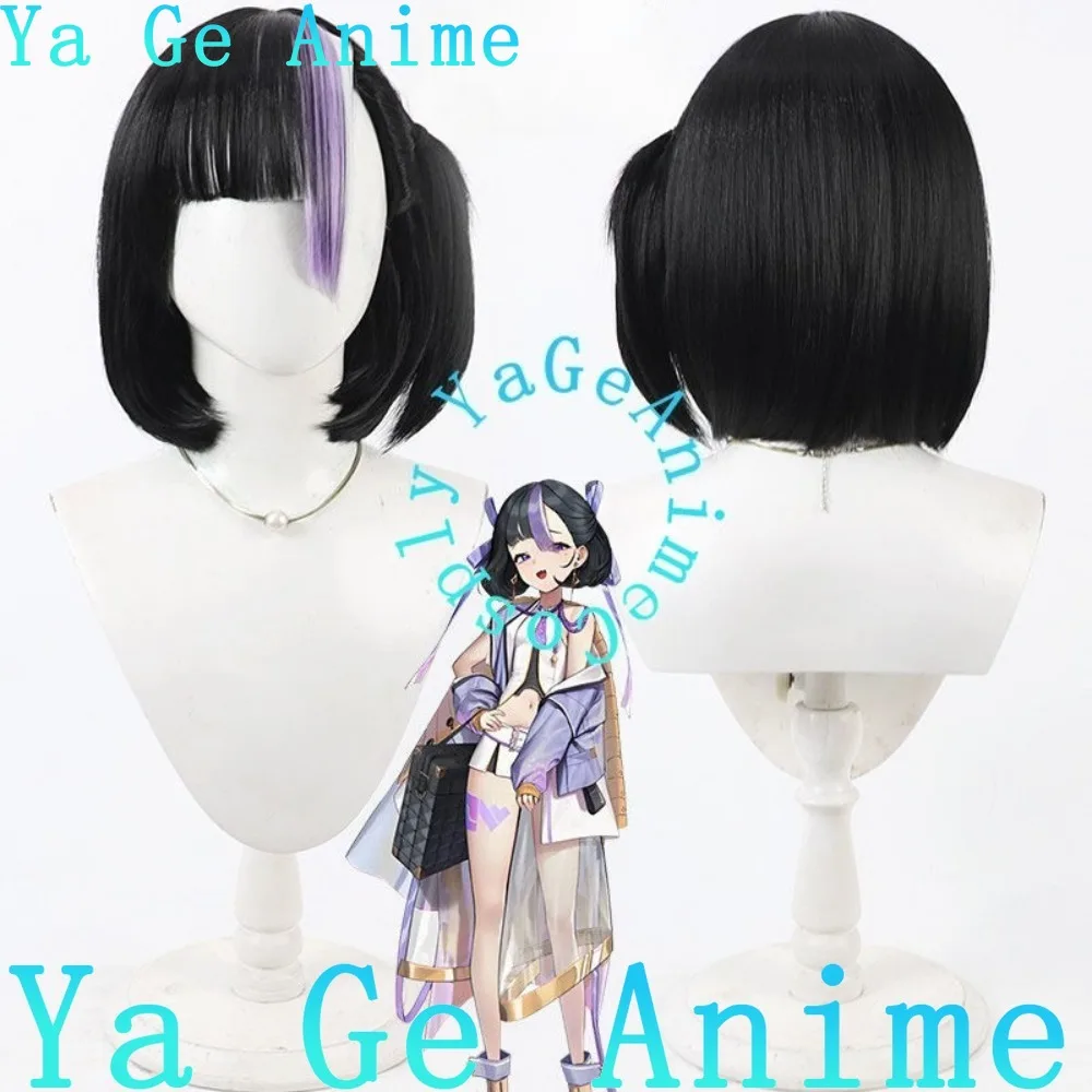 nikke-syuen-コスプレウィッグ-ブラック-ボブ-ショートヘア-インナーハイライト付き-合成耐熱繊維-ゲームコスプレウィッグ