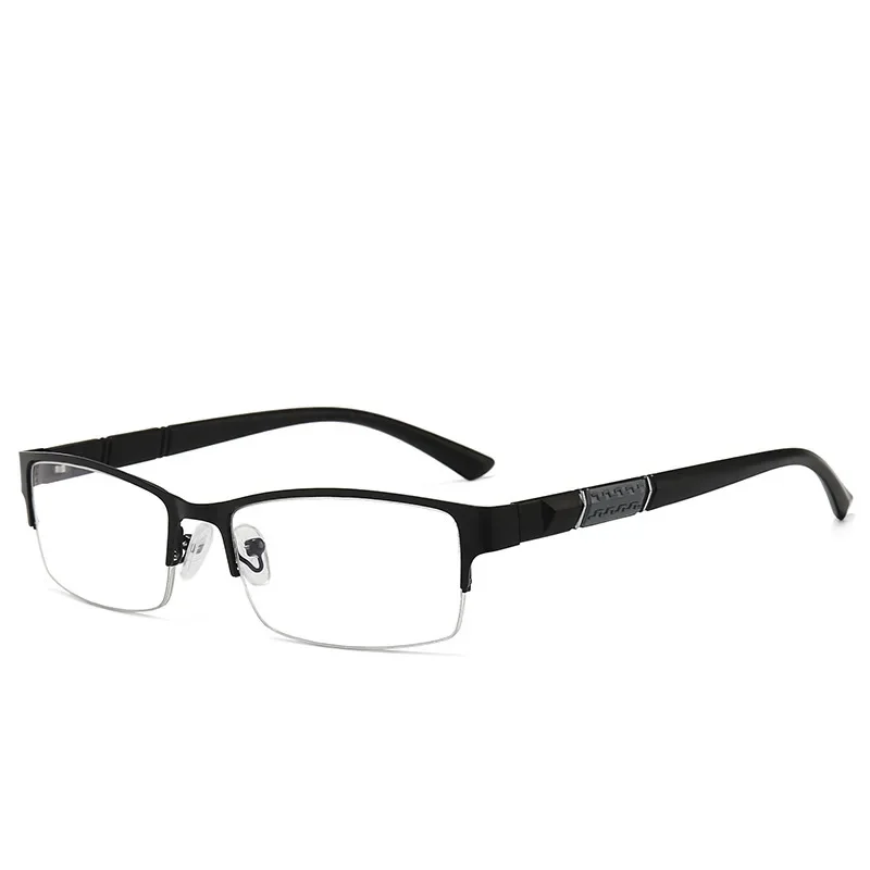 New Half Metal Frame Nearsighted Glasses Unisex Prescription Myopia 0 -0.5 -1 -1.5 -2 -2.5 -3 -4 -5 -6 Unisex Lentes Para Hombre