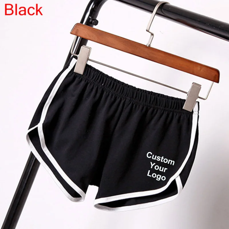 New Women Fashion Summer Custom Your Logo Shorts Yoga Shorts Summer Beach Short Sport Shorts Gym Workout Casual Shorts