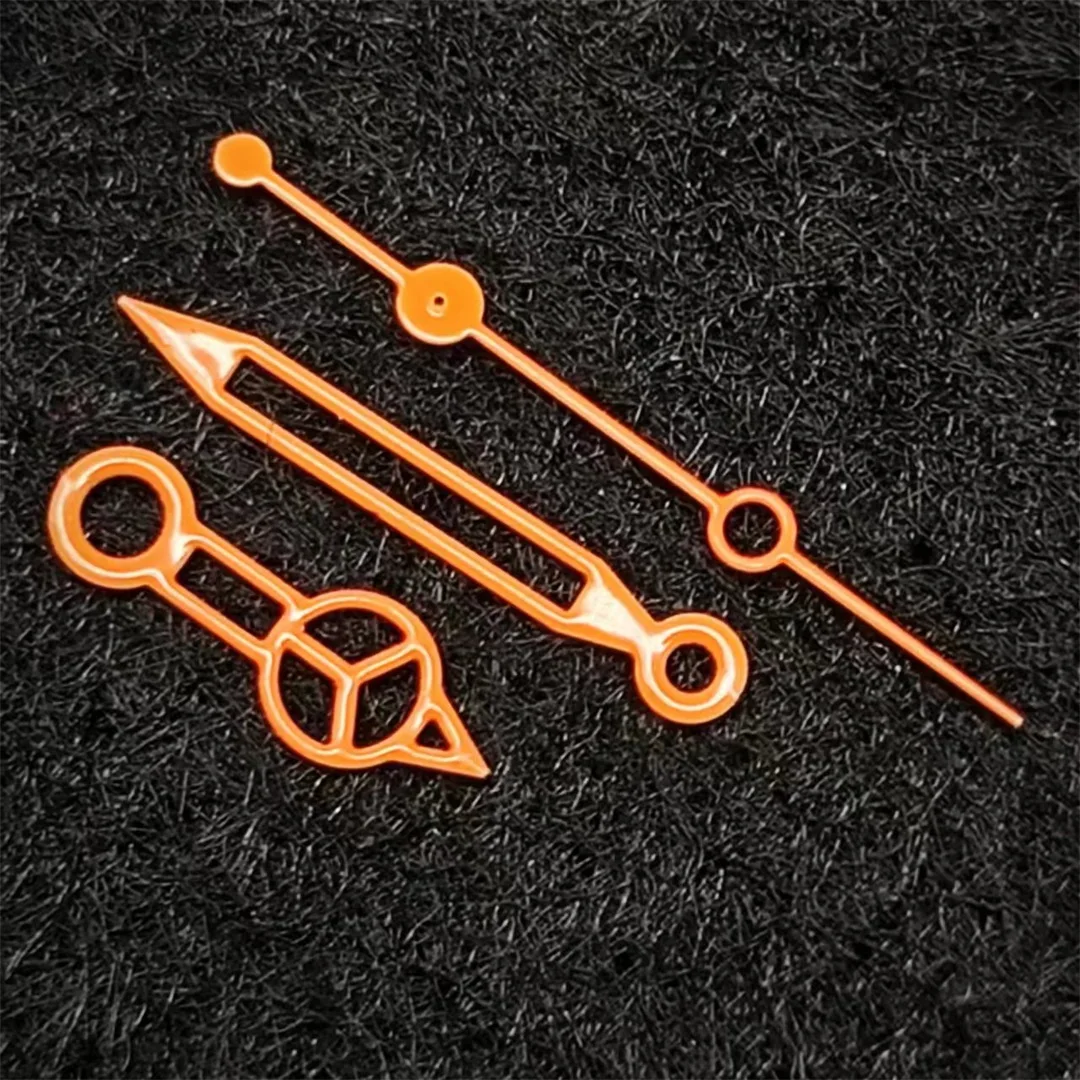 Новые часы NH35, цветные полые стрелки, указатель часов без светящихся стрелок, аксессуары для часов, детали для механизма NH35/NH36/4R/7S