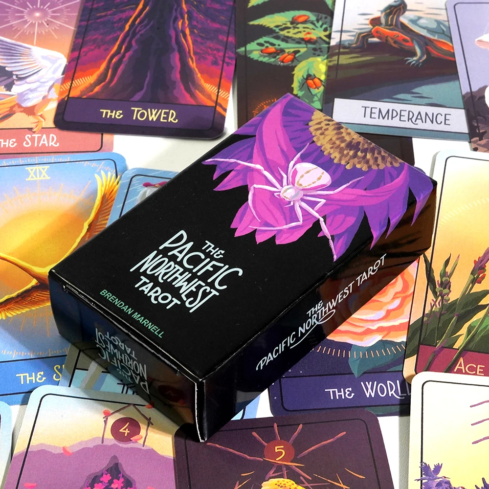 New The Pacific Northwest Tarot Inspired By The Natural Wonder Of This Magnificent Region Animal Fortune Telling Game Divination