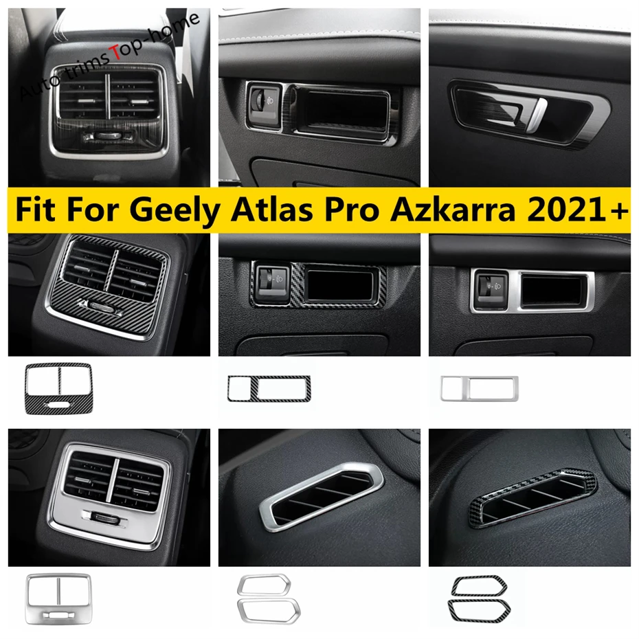 

Glove Box / Head Lights Lamps / Dashboard Air Conditioning Outlet AC Vent Cover Trim Fit For Geely Atlas Pro Azkarra 2021 2022