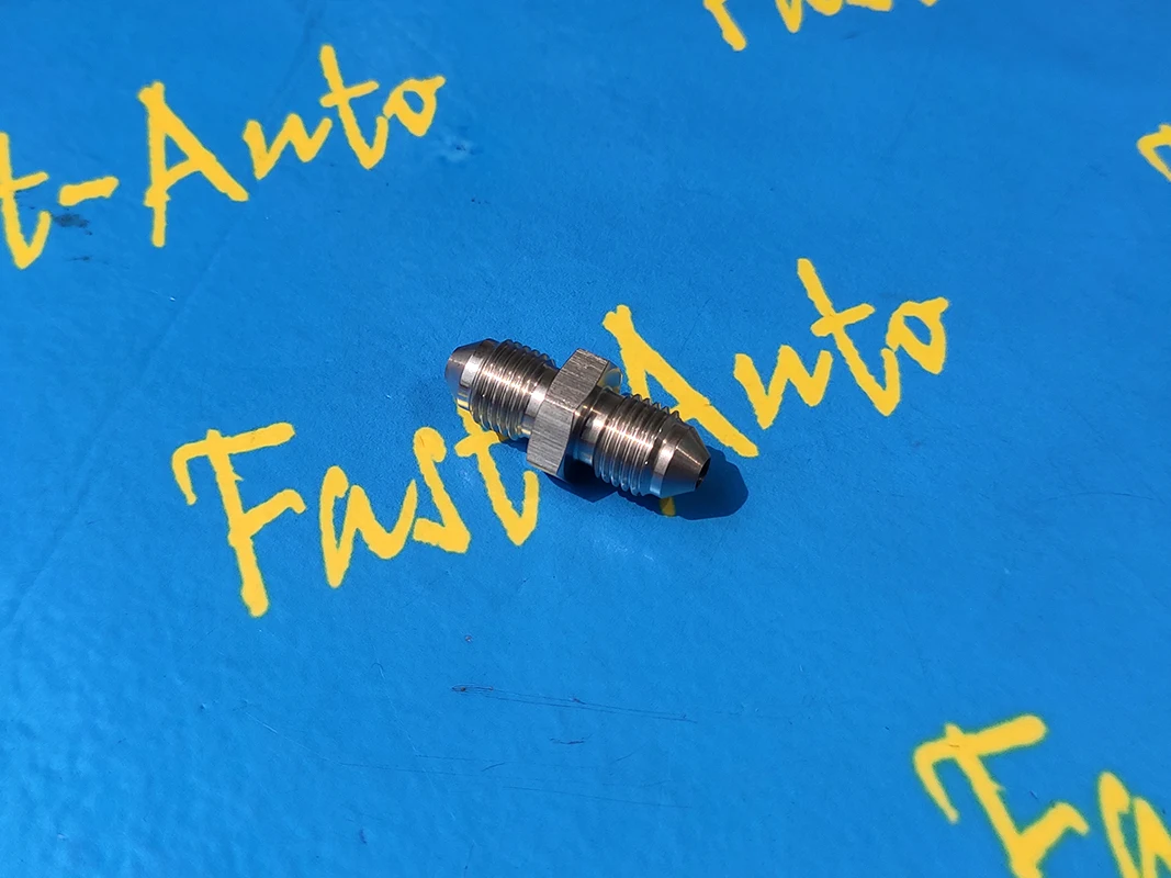Stainless Steel 3/8-24unf thread male -3an AN3 an-3 to an3 -3an male adaptor Brake Hose ptfe Swivel end Fittings