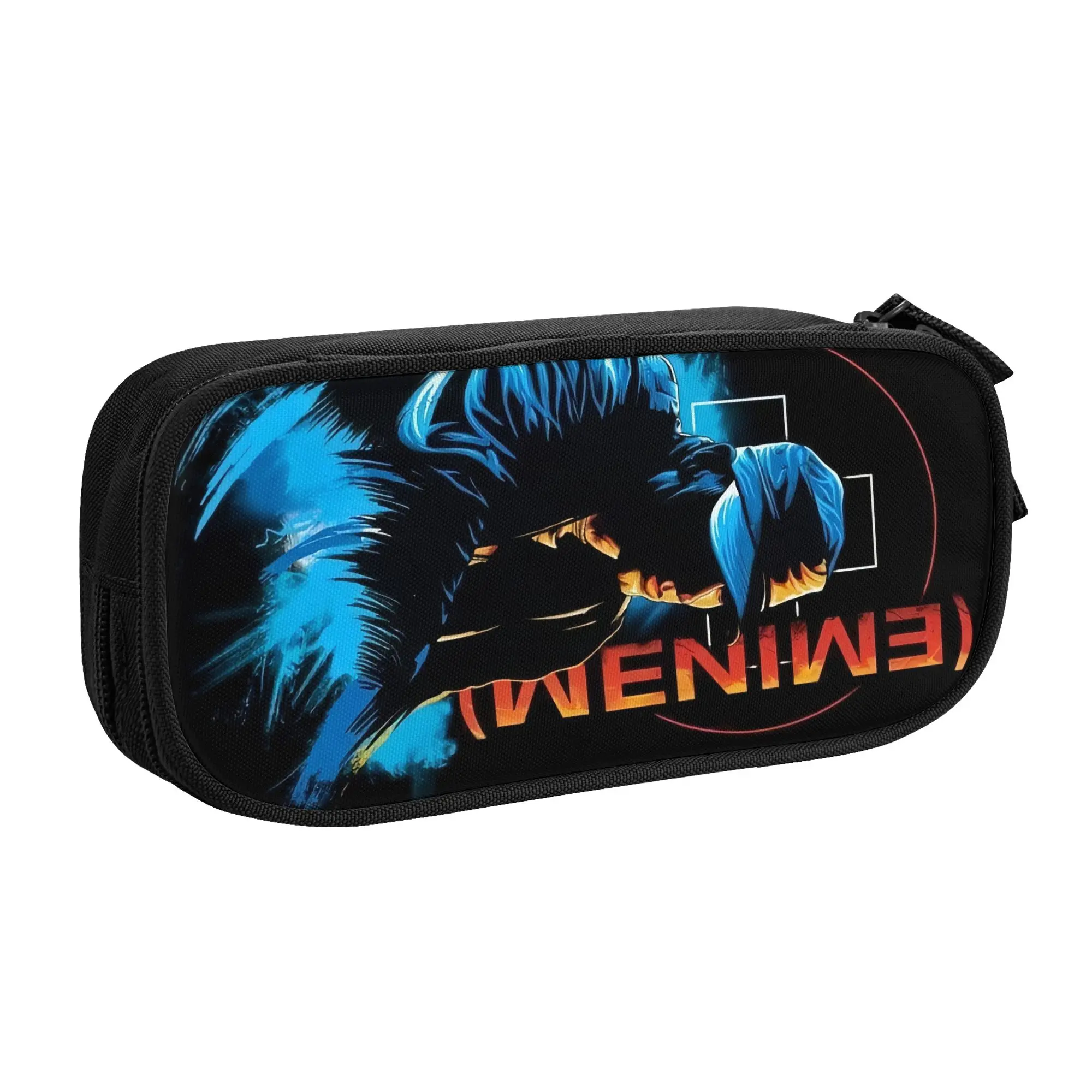 Cute Eminems  Pencil Cases for Girl Boy Large Storage American Hip Hop Rapper Pop Music  Pencil Pouch School Accessories