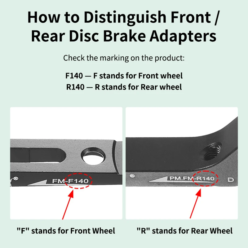 Flat/Post Mount Disc Brake Adapter Cycling 160/140mm Flat Direct Mount Oonversion Seat Bicycle Accessories Part - view 2