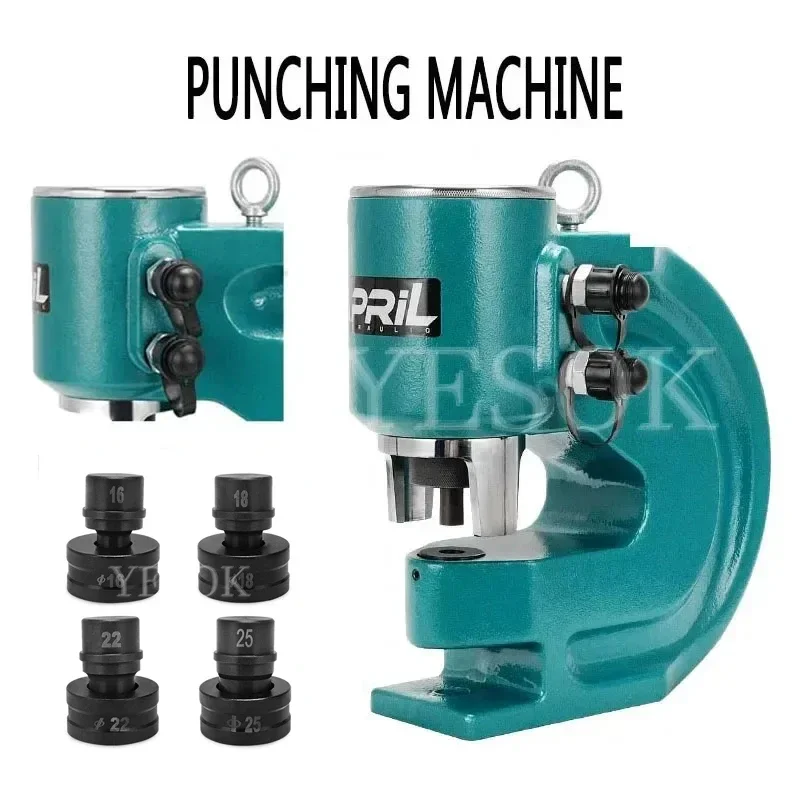 

50T Hydraulic Punching Machine High Quality Punch Tool Steel channel steel angle iron punching machine CH-80