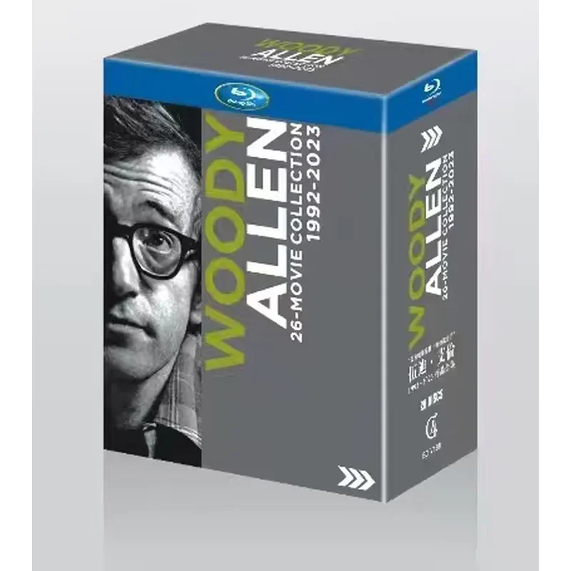 New BD Blu-ray High Definition Woody Allen 1992-2023 Collection 26 Discs English Chinese Subtitles
