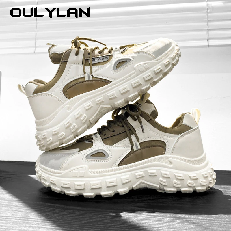 Trendy Men Sneakers Spring Summer Comfortable Casual Running Shoes Outdoor Training Shoes Fashion Versatile Tennis