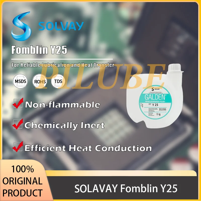 

SOLVAY Fomblin Y25 Fluorinated Grease Lubricating Oil Provides Chemical Resistance and Durable Performance Original Product