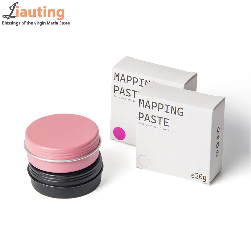 20g เม็ดสีสูง Mapping Paste Microblading คิ้ว Lip Shape Mark ตําแหน่งเครื่องมือ Tattoo Brows Contour Design วาง