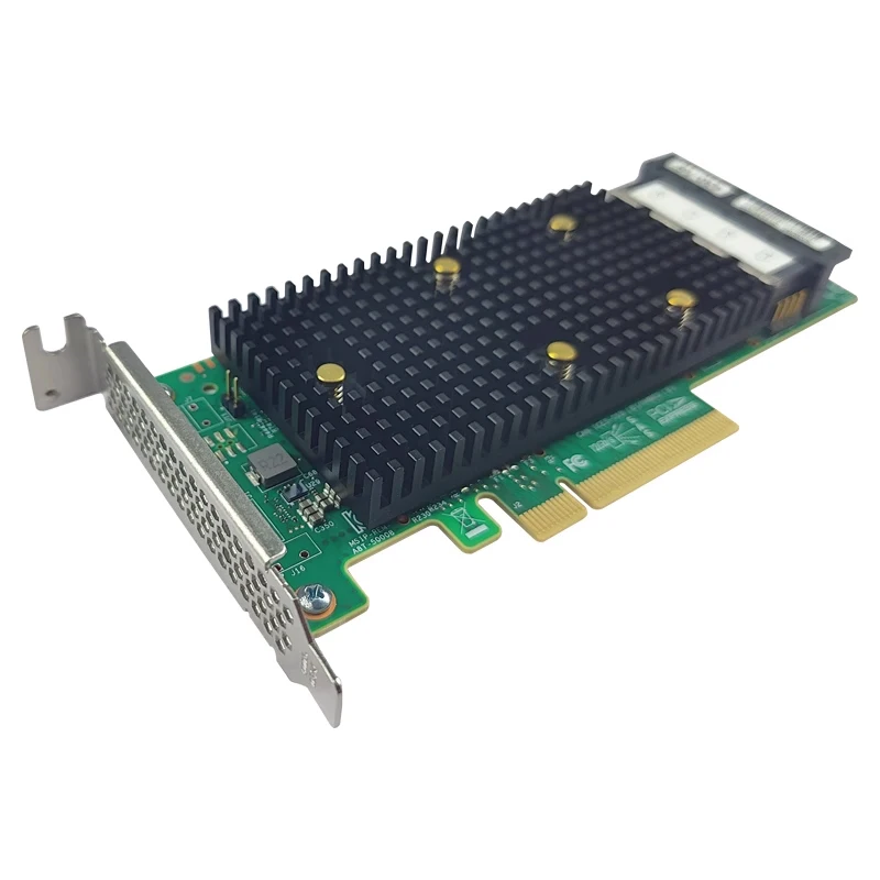 430-16i 9400-16i Original For Lenovo 9400-16i 12Gbps SAS SATA PCIe NVME RAID Card 16 Port Tri-Mode Controller High Quality