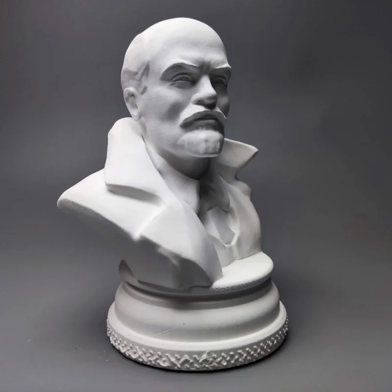 Lenin The Great Man Model Plaster Figure Sculpture Art Decoration Ornaments Interior Living Room Figurines Desktop Decor Statue