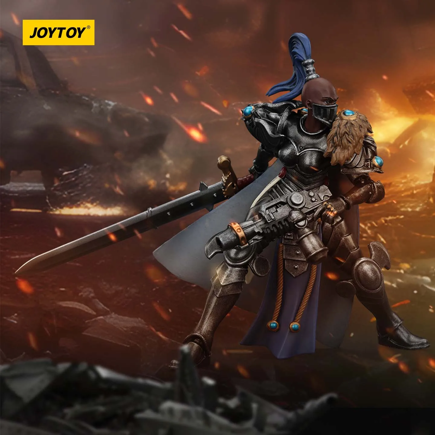 

JOYTOY Dark Source Horus Rebellion Silent Sister JT00843 Silver Lynx Silent Sister Backbone Silent Sister 2, модель солдата 1/18