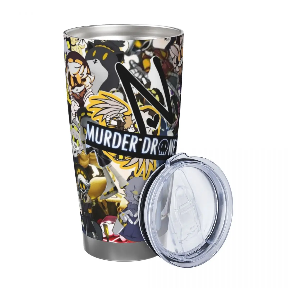M-Murder-Drones 20oz Stainless Steel Insulated Thermal Coffee Car Cup Cold Hot Mugs Vacuum Flask