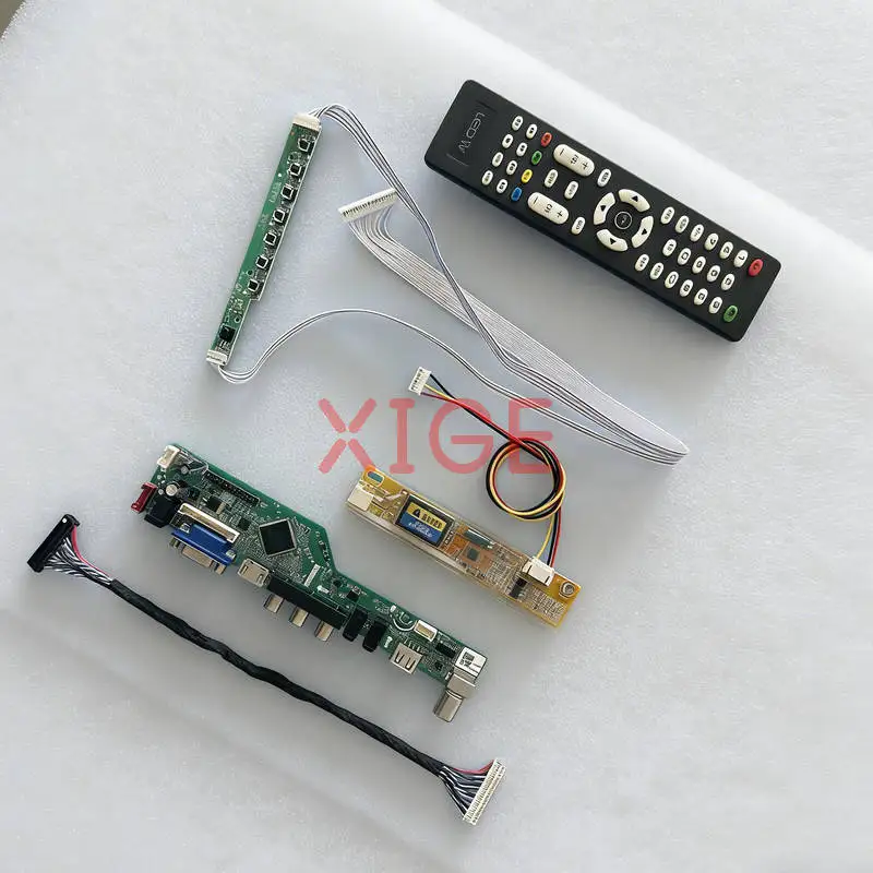 For CLAA154WP04 N154C3 N154C1 CLAA154WP05 Screen Drive Controller Board Kit 1-CCFL 1440*900 USB+AV+VGA+HDMI 30 Pin LVDS 1440x900