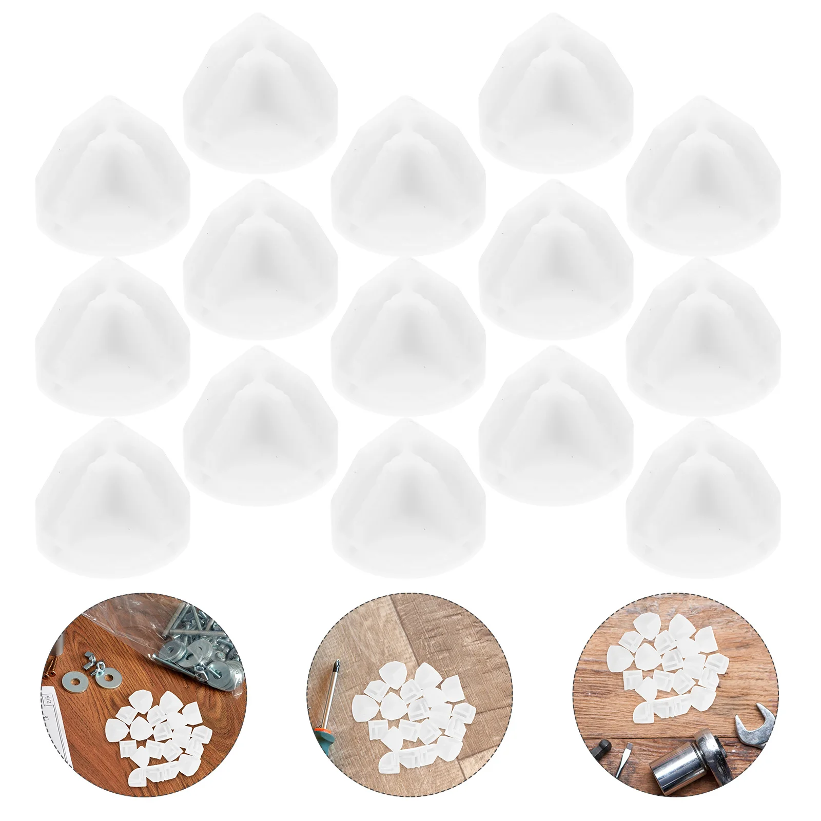 

20pcs Panel Connectors Plastic Grid Cage Fasteners For Diy Cube Shelving Wire Storage Organizers Pet Cage Latches Corner