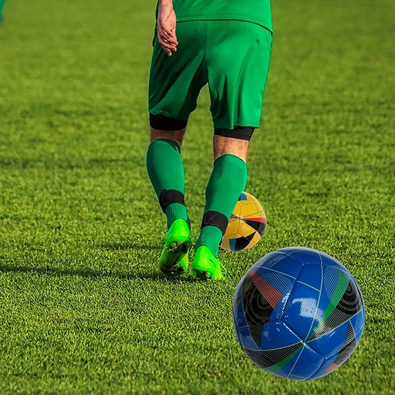 Bola de futebol tamanho 2 para jovens e adultos, resistente ao desgaste, esportes ao ar livre, treinamento, prática, bola, presente de aniversário