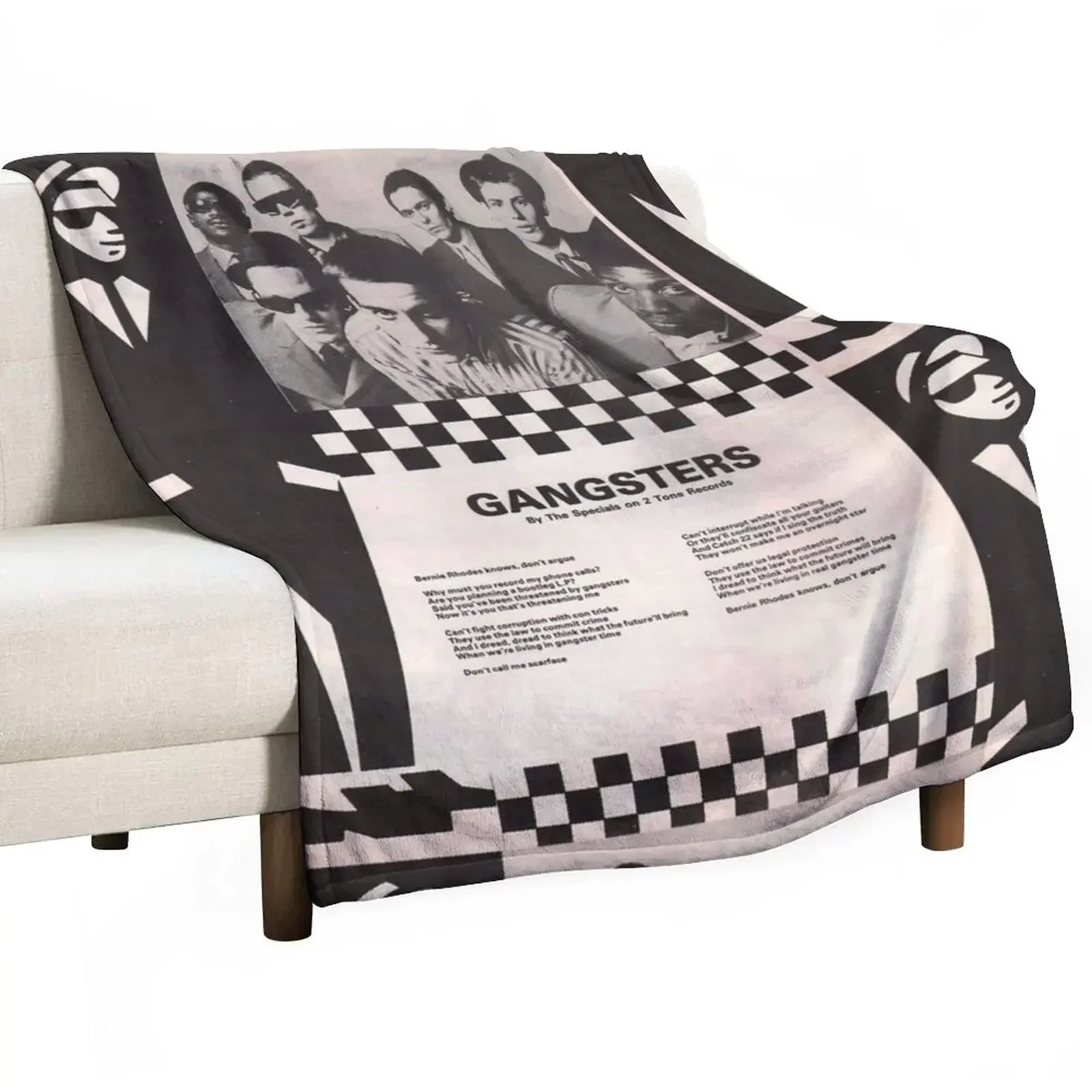 The Coventry Gangsters Classique Throw Blanket Retros Beautifuls Blankets