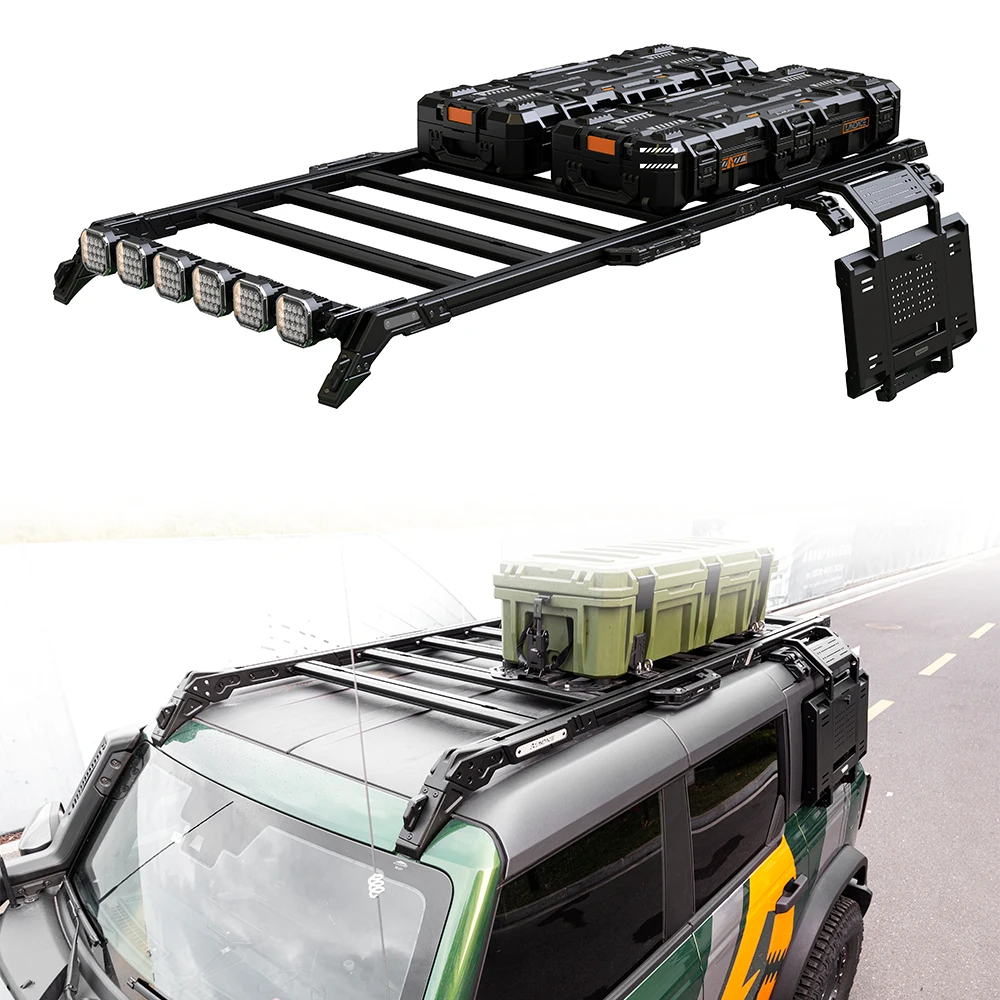 

Car Roof Racks Universal 4 Runner Roof Rack Basket 4*4 for Ford Bronco Series
