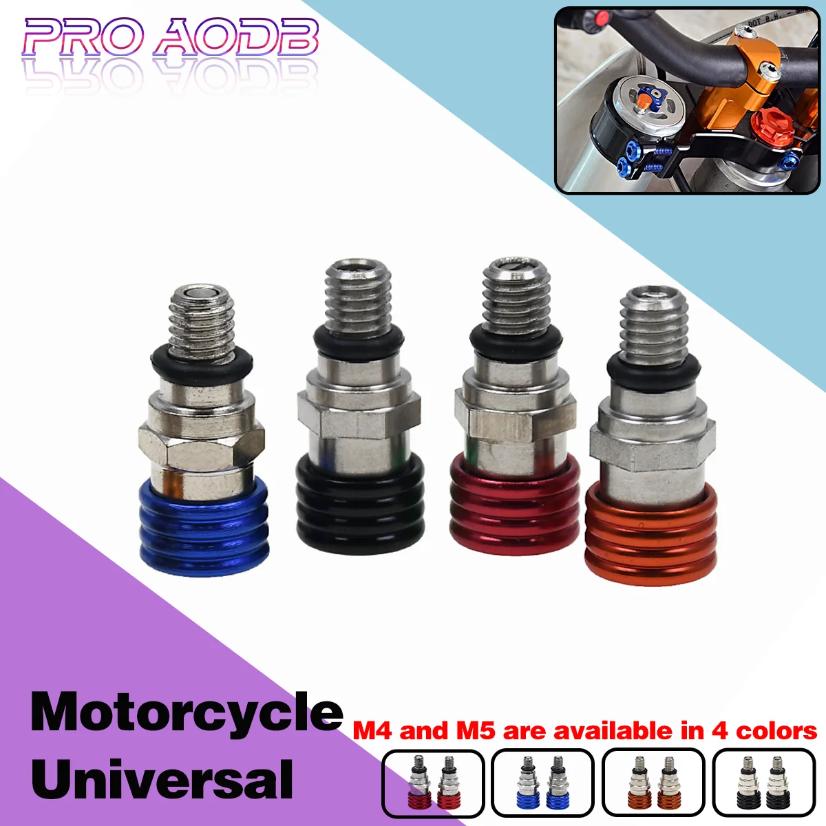 

M4 M5 Fork Air Bleeder Valves For KTM EXC 300 SX 125 250 XC 350 450 690 Enduro R SMC R 990 Adventure For Husqvarna GASGAS BETA