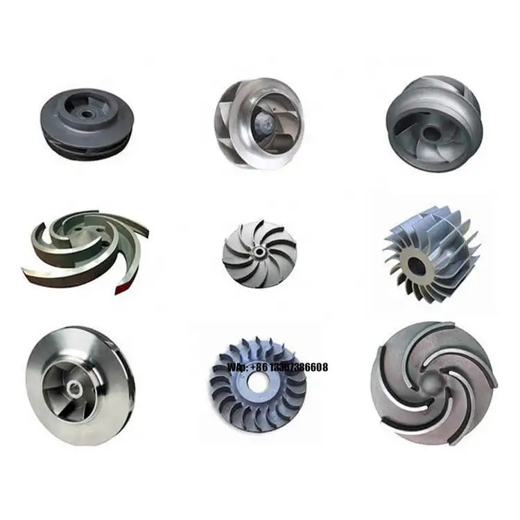 Customized Casting Water Pump Impellers Precision Casting Compressor Stainless Steel Casting Impeller for Water Pump