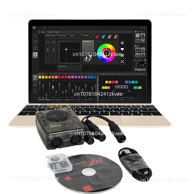 Stage Lighting Computer Software Controller DVC4 GZM USB Connection Win/Mac System