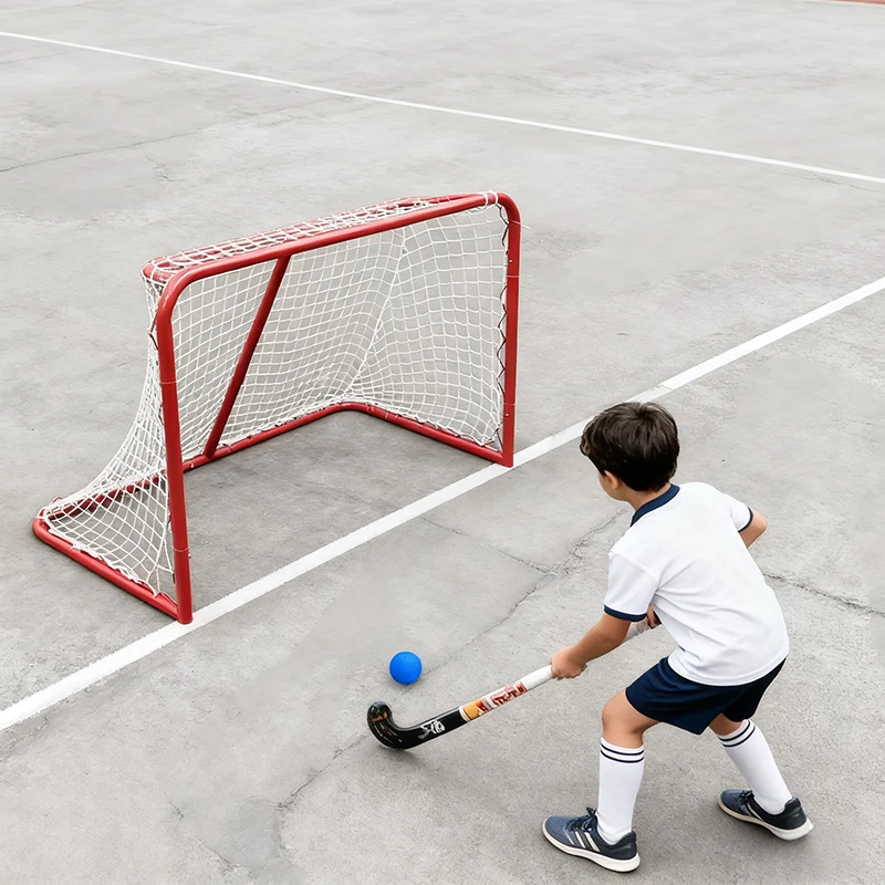 Official Size Durable Hockey Goal Net for Professional Use High Quality Ice Hockey Productspromote sales
