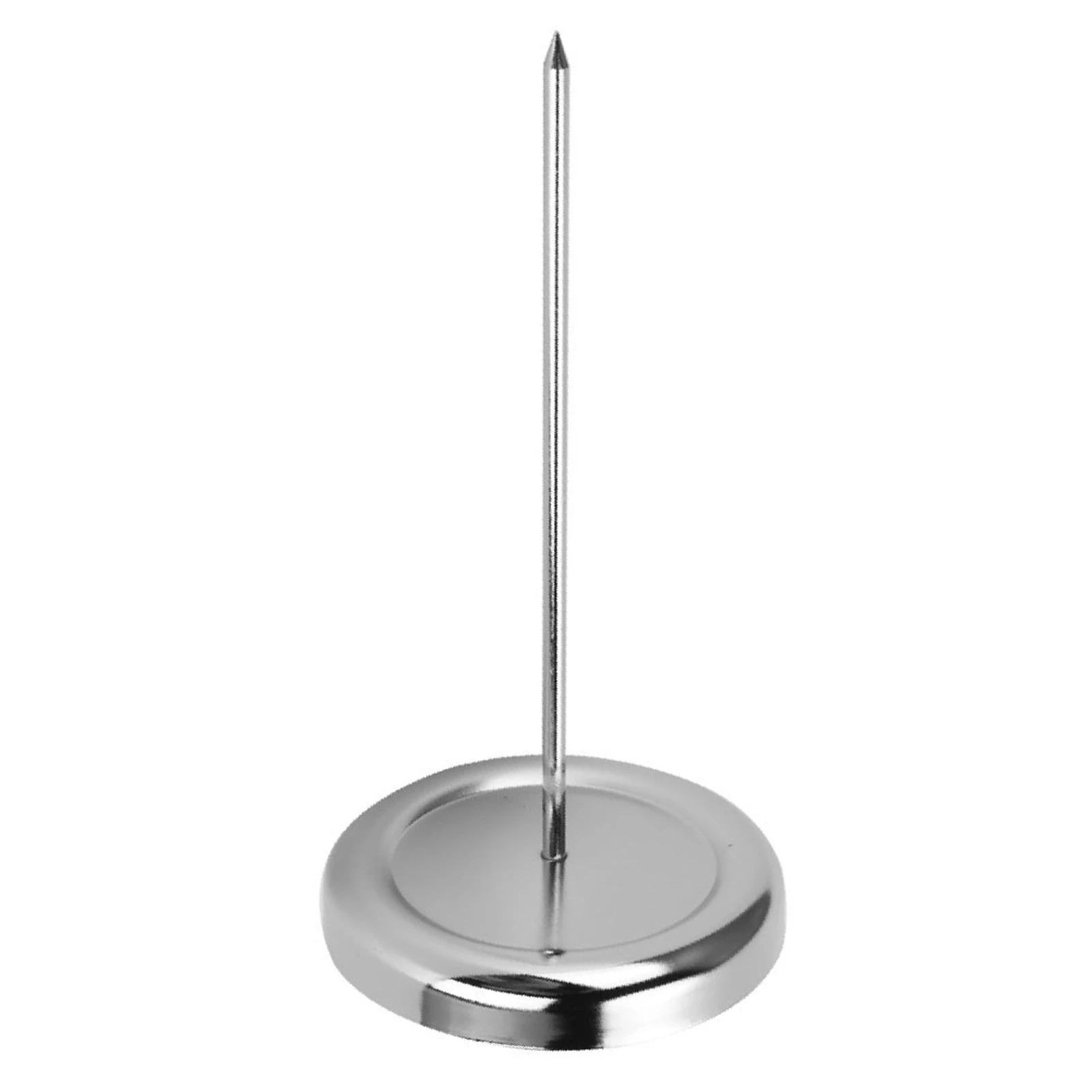 Stainless Steel Straight Rod Paper Memo Holder Check Spindle Bill Fork Receipt Invoice Stick For Home Office