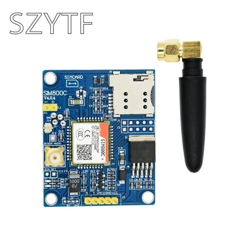 SIM800C Development Board GSM Module Support Message Bluetooth TTS DTMF Quad-band