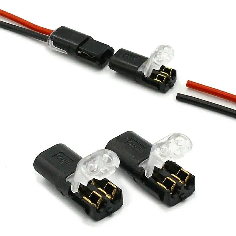 10-50pcs 2 Pin Way Plug Car Waterproof Electrical Connector Wire Cable Automotive Electrical Connector Strip Terminal Connection