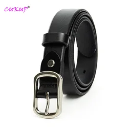 Ceinture de conception en cuir véritable pour femmes, ceintures de bonne qualité en cuir de vache, pour Jean, 95-110cm de long, 2.8cm de large, accessoires féminins, FCO031