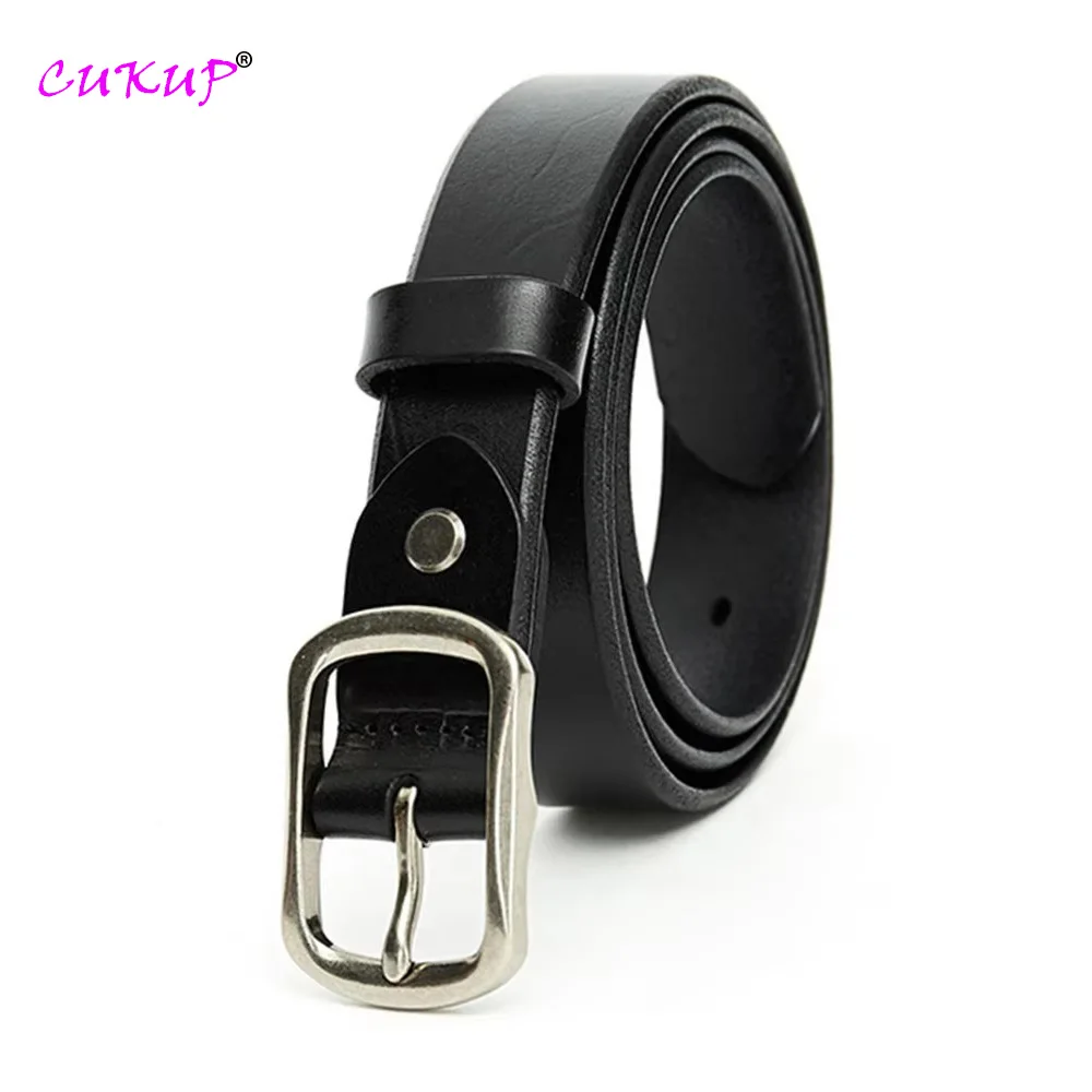 Women's Design Belt Top Quality Cow Genuine Leather Belts Jean 95-110cm Length 2.8cm Wide Female Accessories FCO031