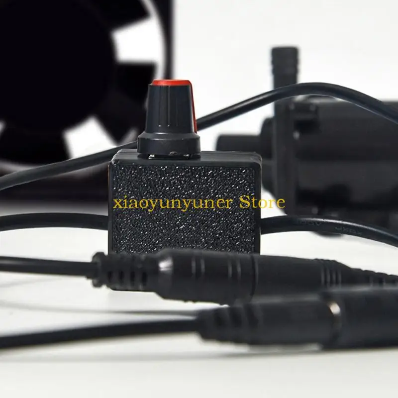 P9JB PWM Fan Speed Regulator 5V 24V 3A Speed Controller for Single Color LEDs and Water Pumps