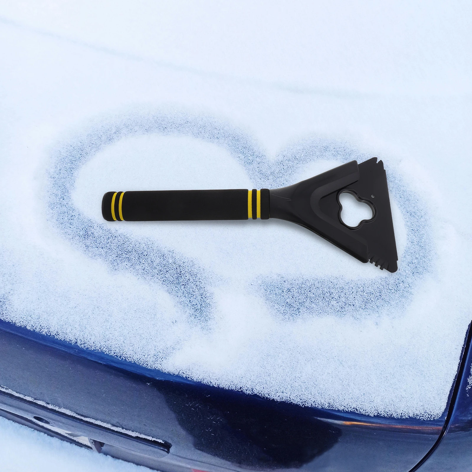 

Portable Car Snow Shovel Removal Tool Lightweight Compact Durable Ergonomic Handle For Windshield Ice Frost Efficient Winter