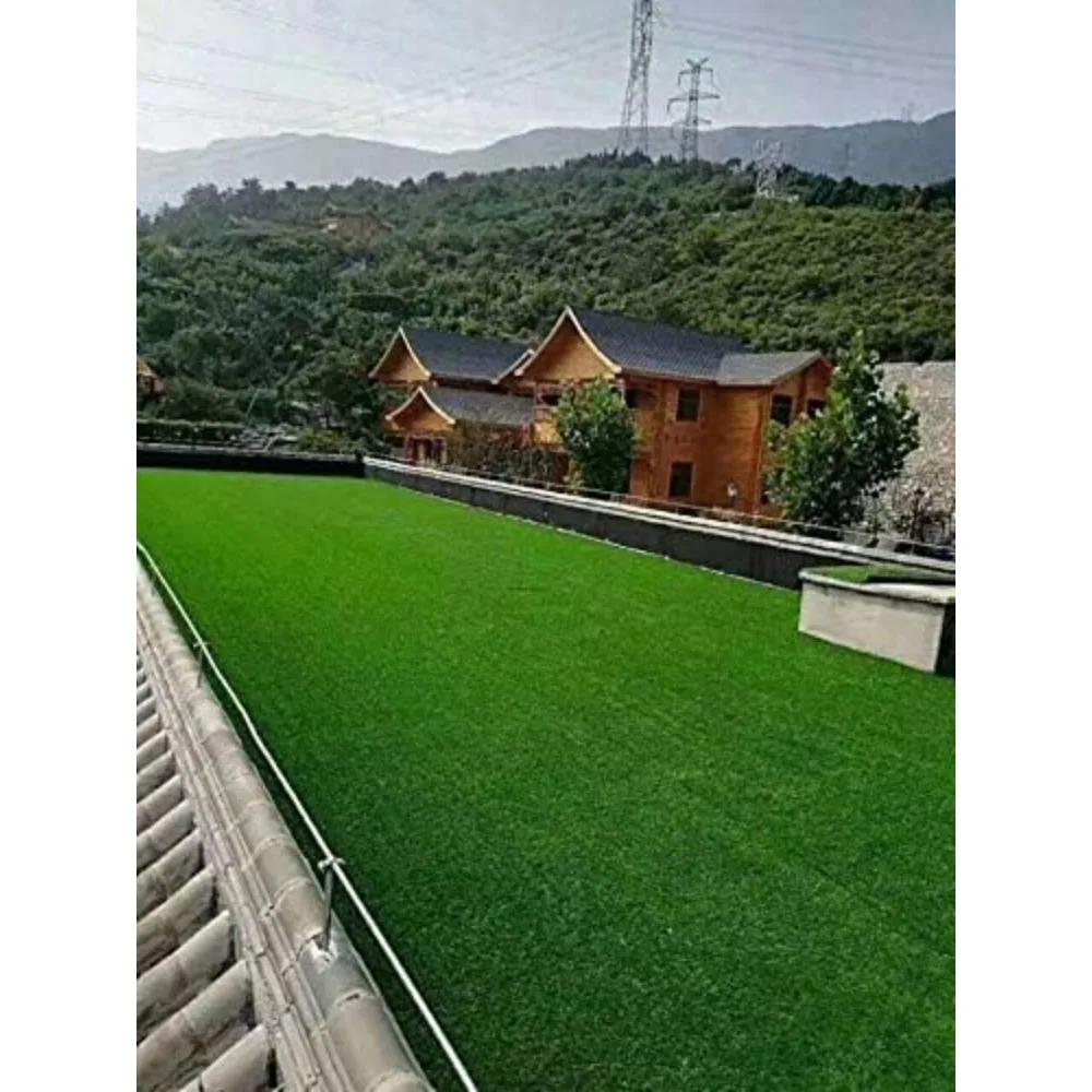 Synthetic artificial turf,used for garden backyard terraces,drainage holes,and rubber backing,indoor and outdoor artificial turf