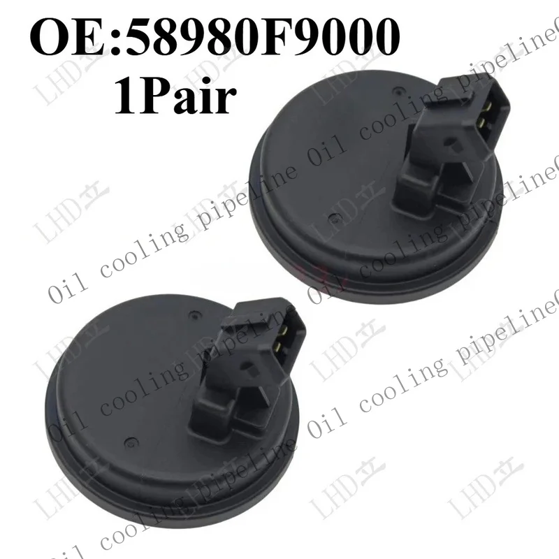 A+ 1Pair Rear Wheel Bearing Speed Sensor For Hyundai Accent Kia Rio 16-22