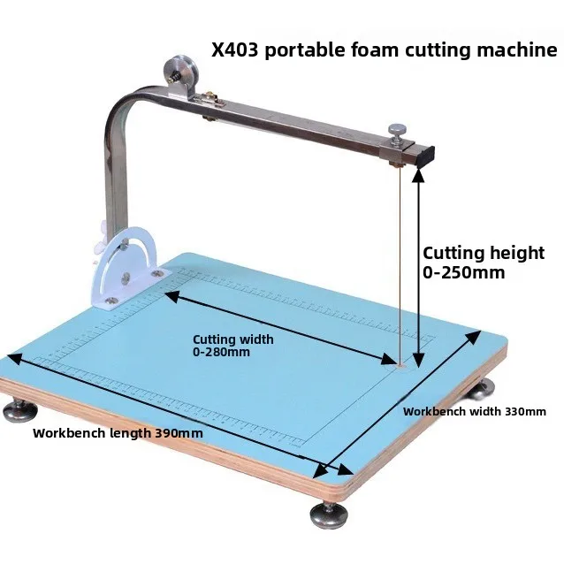 Small 72W Portable Foam Cutting Machine Desktop Electric Heating Wire Hot Melt Sponge Pearl Cotton KT Board