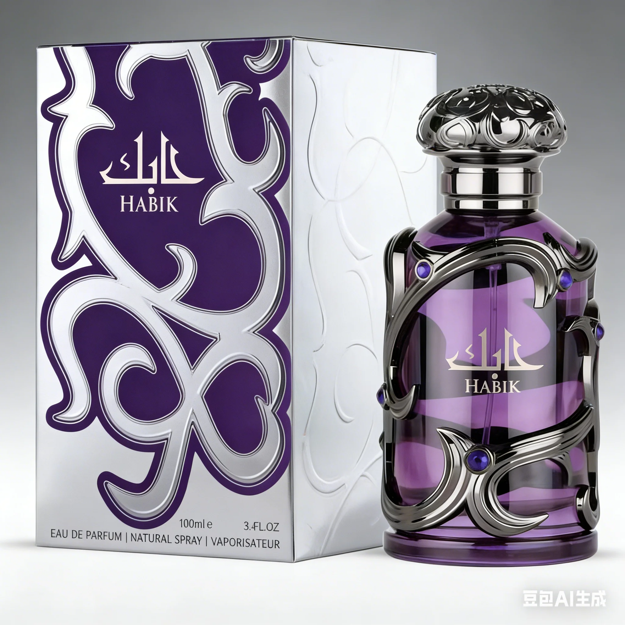 【ข้อเสนอสุดคุ้มราคาถูก】Habik For Men น้ำหอม Eau De Parfum แบบสเปรย์ 100 มล. (3.4 ออนซ์) โดย Lattafa