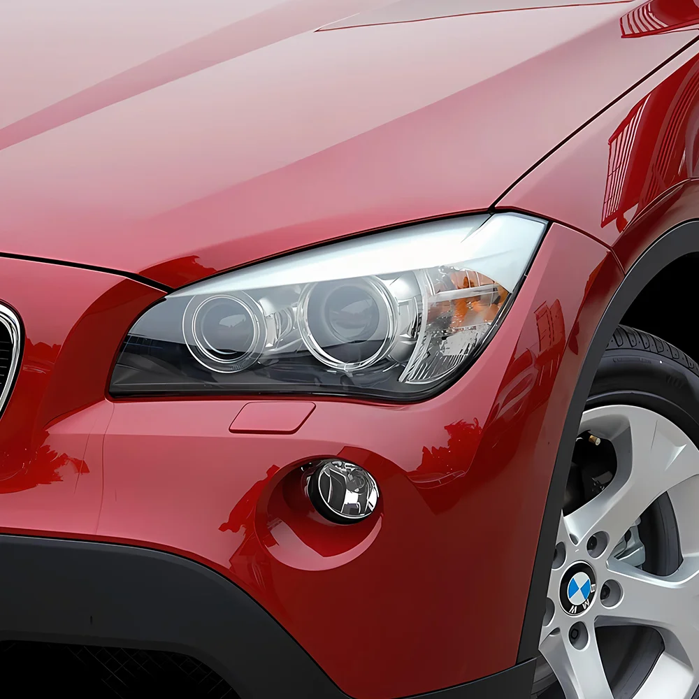 

Автомобильные фары для BMW X1 E84 2011-2015, светодиодные передние лампы автомобиля в сборе, обновленная линза проектора, аксессуары для дизайна «ангельский глаз»