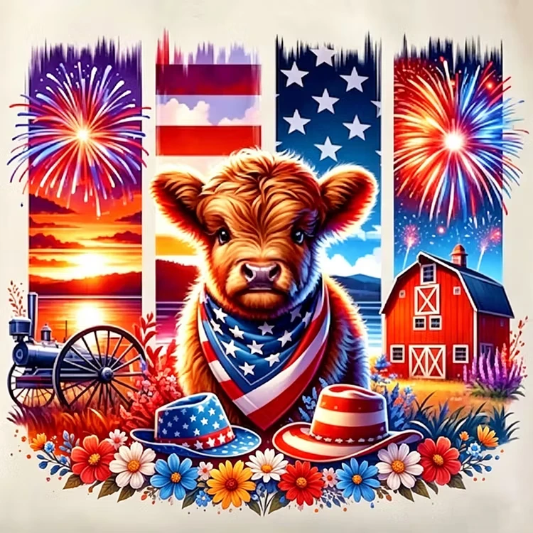 

500/1024 Pcs Jigsaw Puzzles Farms and Yaks Animal Kids Toys Gift Educational Intellectual Decompressing Fun Family Game