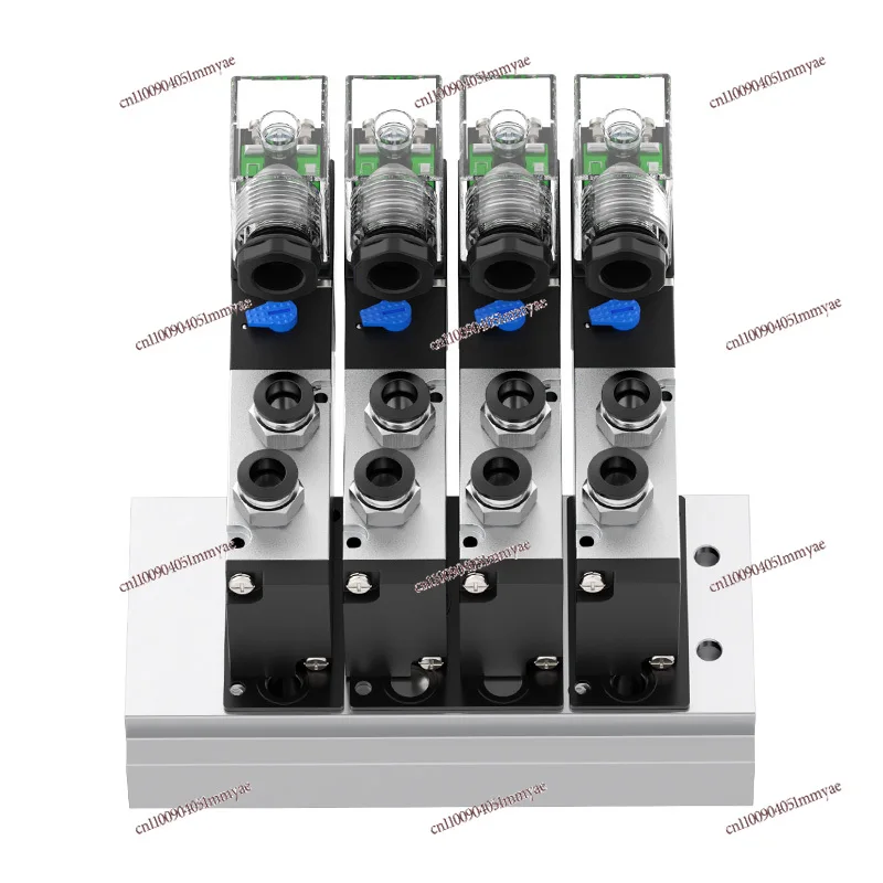 

Pneumatic Solenoid Control Valve Group 24v Three-position Valve Group 4v210-08 Electronic Air Valve 220V Combination 4V110-06