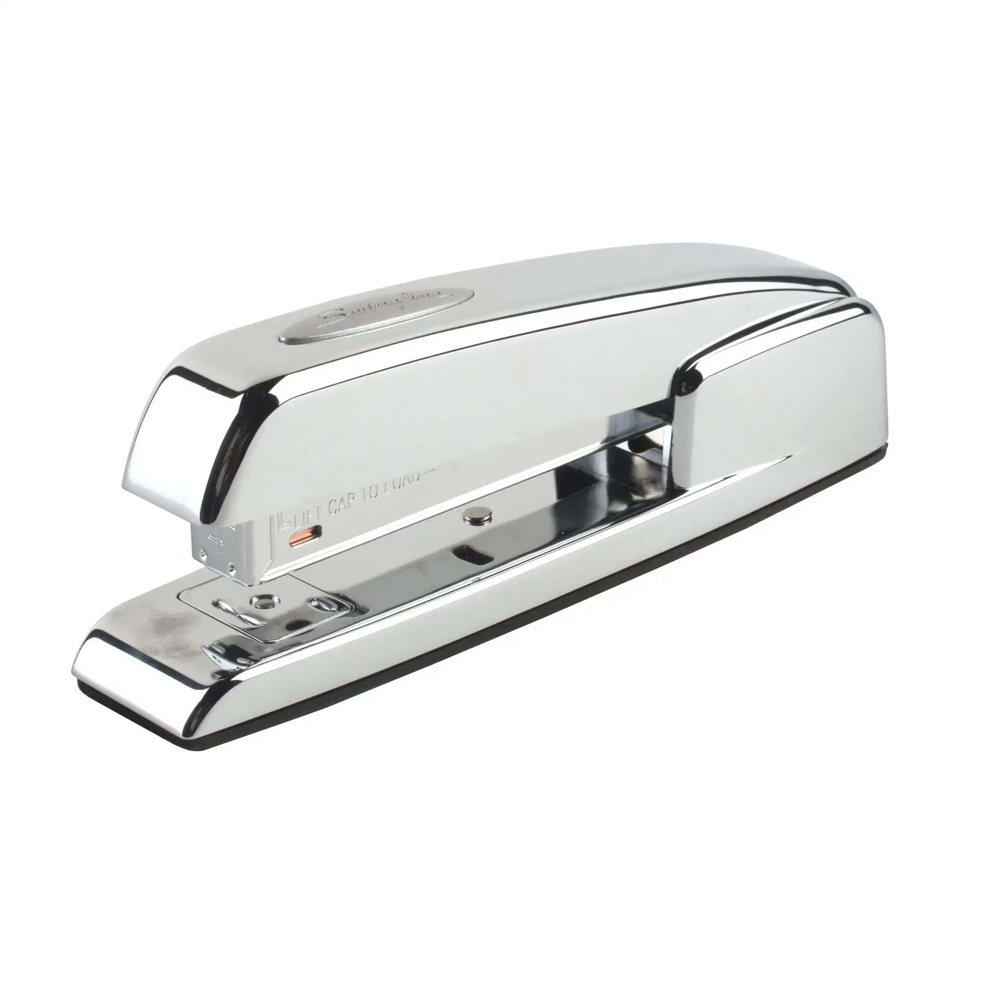 

747 Polished Chrome Business Desktop Stapler 30 Sheets Silver - Full